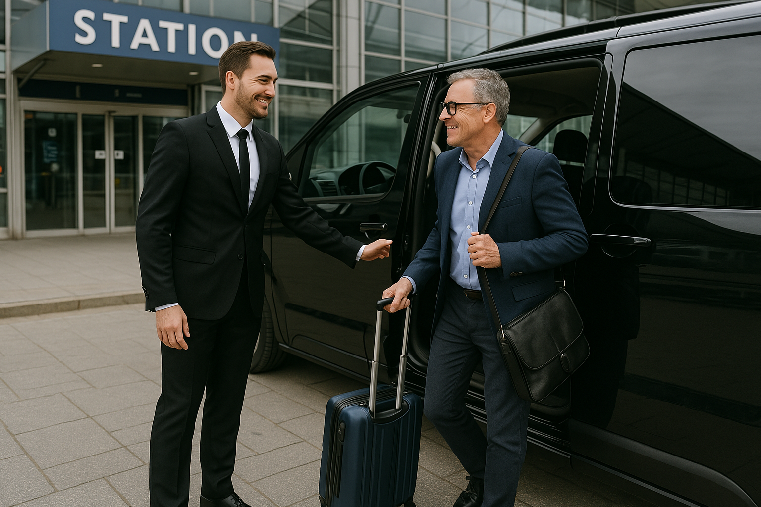 Départ taxi gare de Nice